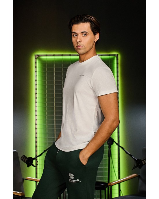 T-shirt Tommy Jeans άσπρο ΚΟΝΤΟΜΑΝΙΚΕΣ