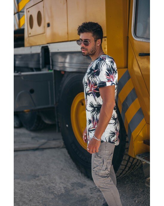 T-shirt Jack n Jones άσπρο T-shirt Jack n Jones άσπρο