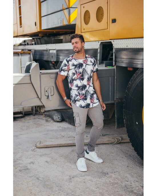 T-shirt Jack n Jones άσπρο T-shirt Jack n Jones άσπρο