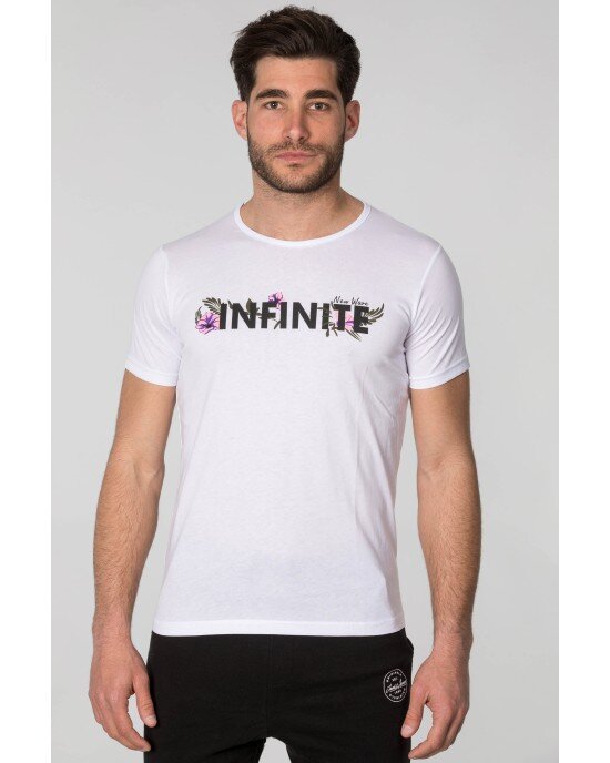 T-shirt New Wave άσπρο T-shirt New Wave άσπρο