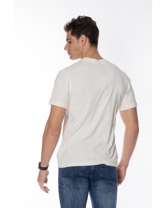 T-shirt Franklin Marshall άσπρο T-shirt Franklin Marshall άσπρο