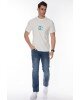 T-shirt Franklin Marshall άσπρο T-shirt Franklin Marshall άσπρο