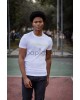 T-shirt Calvin Klein άσπρο ΚΟΝΤΟΜΑΝΙΚΕΣ