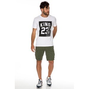 T-shirt Jack n Jones άσπρο T-shirt Jack n Jones άσπρο