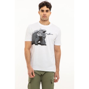 T-Shirt Hugo άσπρο