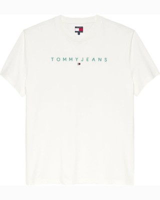 T-shirt Tommy Jeans άσπρο