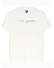 T-shirt Tommy Jeans άσπρο ΚΟΝΤΟΜΑΝΙΚΕΣ