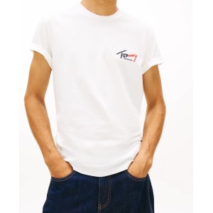 T-shirt Tommy Jeans άσπρο