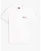 T-shirt Tommy Jeans άσπρο ΚΟΝΤΟΜΑΝΙΚΕΣ