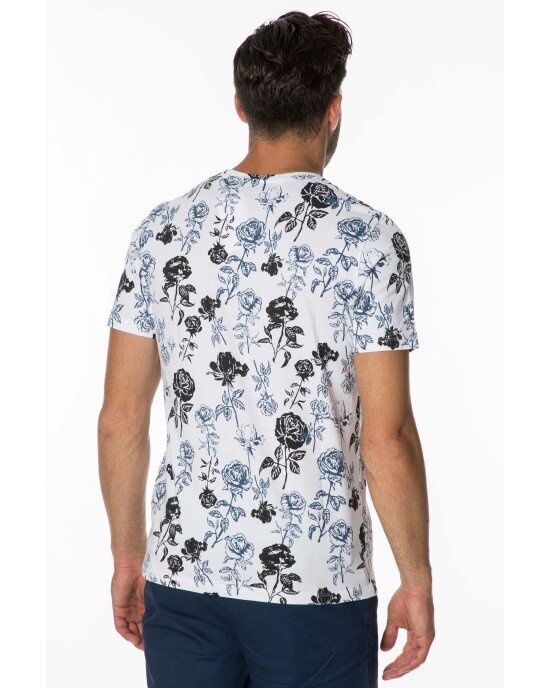 T-shirt Jack n Jones άσπρο T-shirt Jack n Jones άσπρο