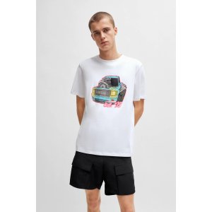 T-Shirt Hugo άσπρο