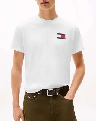 T-shirt Tommy Jeans άσπρο