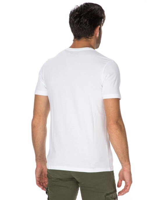 T-shirt Jack n Jones άσπρο T-shirt Jack n Jones άσπρο