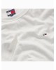 T-shirt Tommy Jeans άσπρο ΚΟΝΤΟΜΑΝΙΚΕΣ