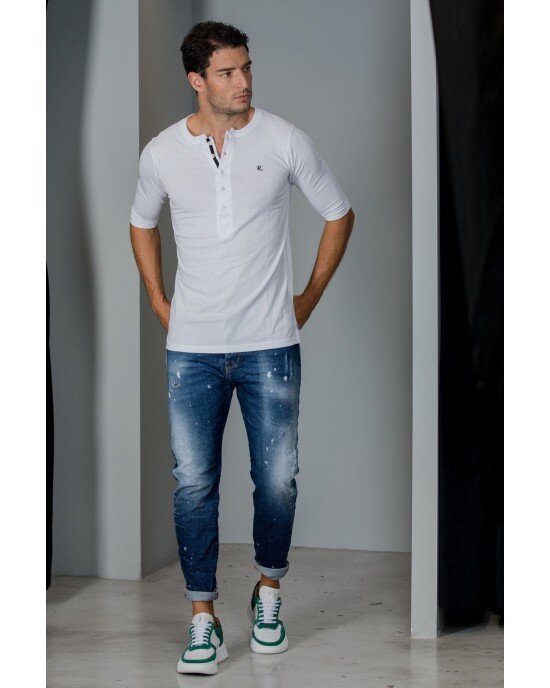 T-Shirt Rebel Ασπρο T-Shirt Rebel Ασπρο