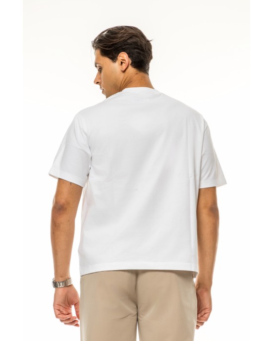 T-shirt Calvin Klein άσπρη ΚΟΝΤΟΜΑΝΙΚΕΣ