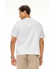 T-shirt Calvin Klein άσπρη ΚΟΝΤΟΜΑΝΙΚΕΣ