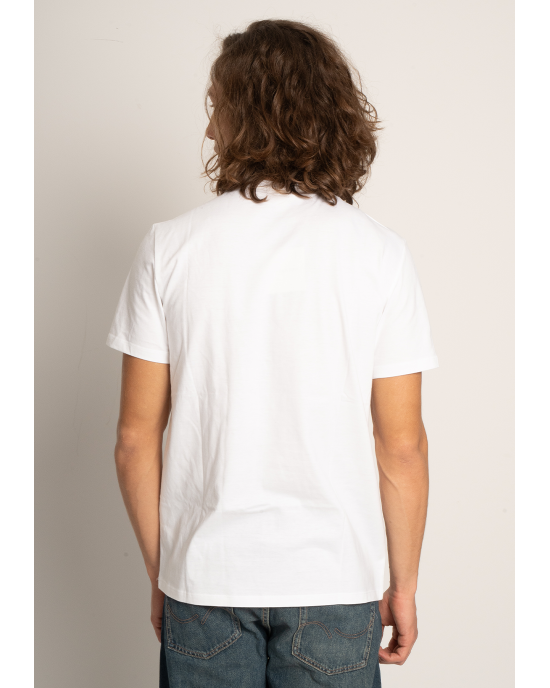 T-shirt Calvin Klein άσπρο ΚΟΝΤΟΜΑΝΙΚΕΣ