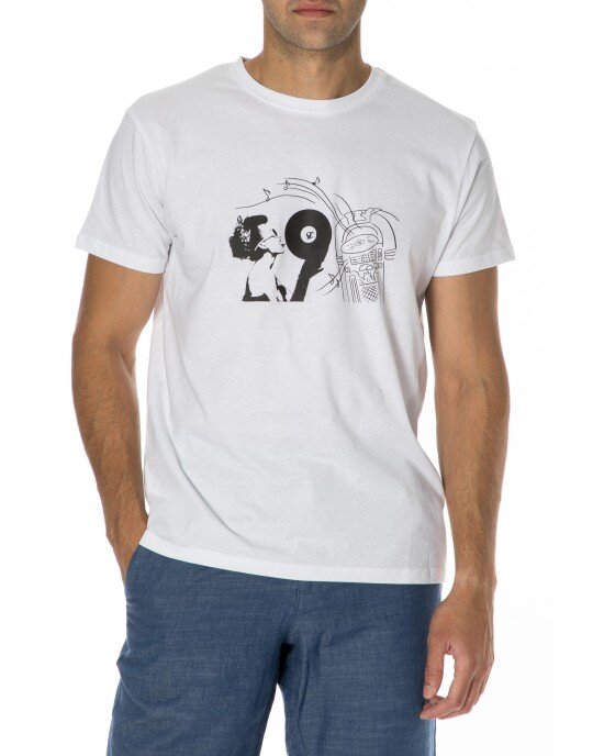 T-shirt Black άσπρο T-shirt Black άσπρο