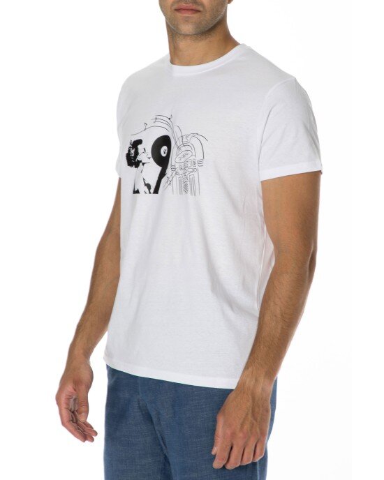 T-shirt Black άσπρο T-shirt Black άσπρο