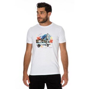 T-shirt Emerson άσπρο T-shirt Emerson άσπρο