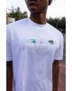 T-Shirt Calvin Klein άσπρο ΚΟΝΤΟΜΑΝΙΚΕΣ