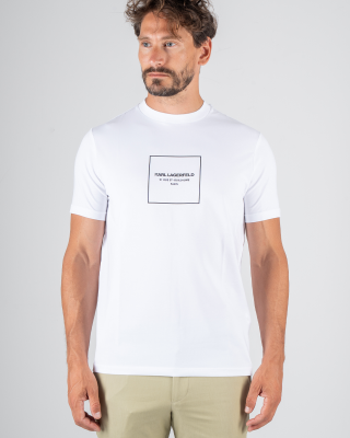T-shirt Karl Lagerfeld άσπρο