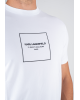 T-shirt Karl Lagerfeld άσπρο ΚΟΝΤΟΜΑΝΙΚΕΣ