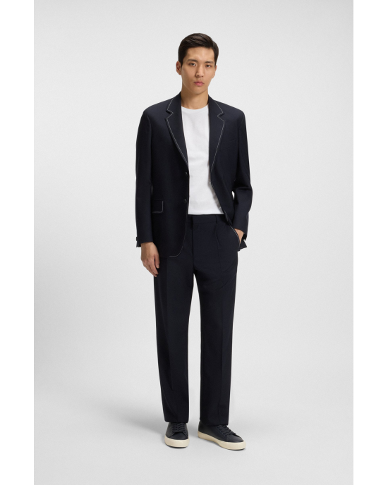 T-Shirt Boss άσπρο ΚΟΝΤΟΜΑΝΙΚΕΣ