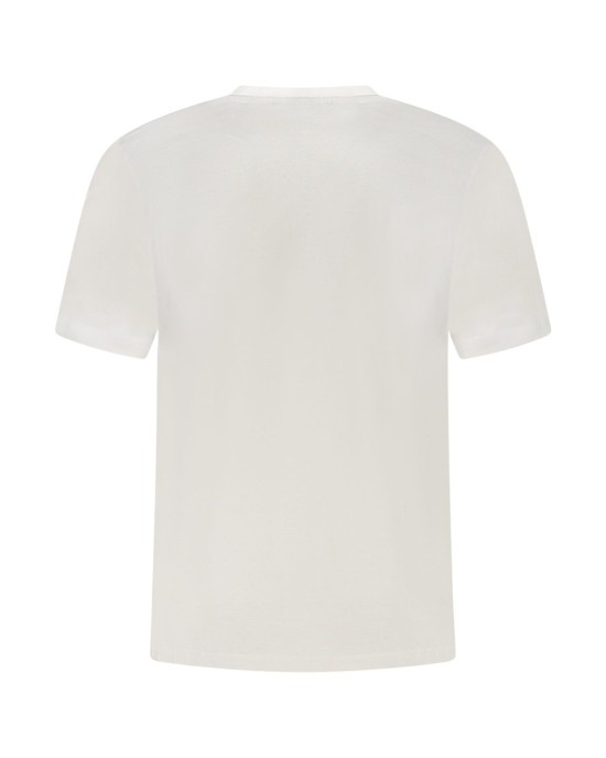 T-shirt Calvin Klein άσπρη ΚΟΝΤΟΜΑΝΙΚΕΣ