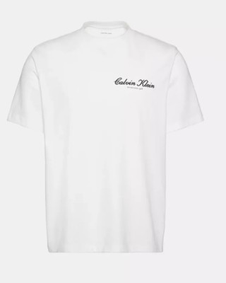 T-shirt Calvin Klein άσπρο
