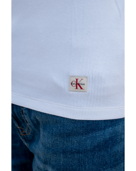 Αμάνικο Calvin Klein άσπρο ΚΟΝΤΟΜΑΝΙΚΕΣ