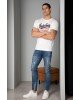 T-shirt Jack n Jones Ασπρο T-shirt Jack n Jones Ασπρο