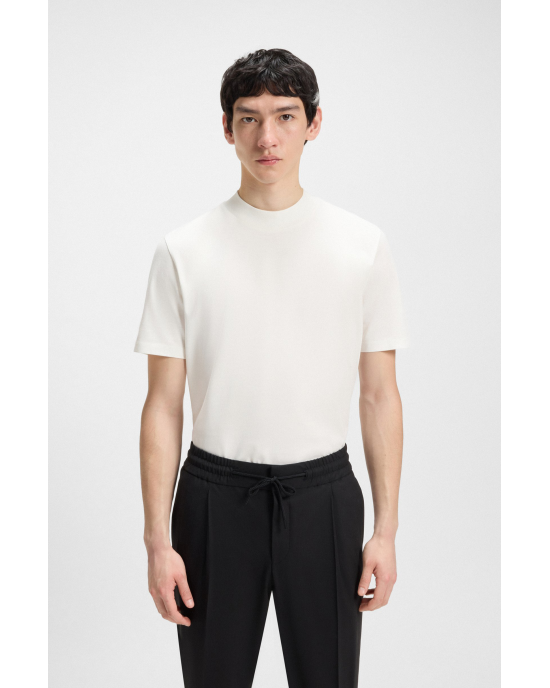 T-Shirt Hugo άσπρο ΚΟΝΤΟΜΑΝΙΚΕΣ