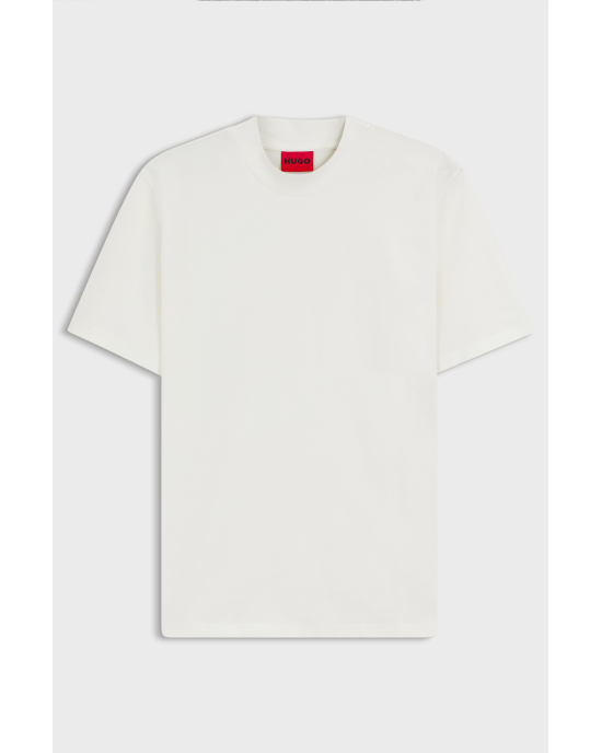T-Shirt Hugo άσπρο ΚΟΝΤΟΜΑΝΙΚΕΣ