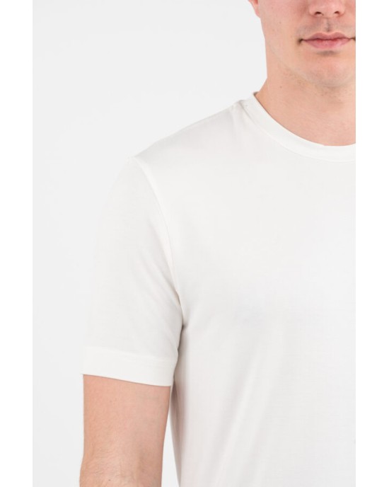 T-shirt Vittorio άσπρο ΚΟΝΤΟΜΑΝΙΚΕΣ