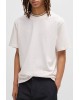 T-Shirt Hugo άσπρο ΚΟΝΤΟΜΑΝΙΚΕΣ