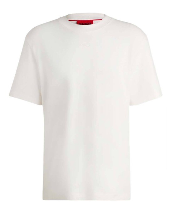 T-Shirt Hugo άσπρο ΚΟΝΤΟΜΑΝΙΚΕΣ