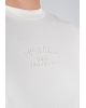 T-shirt Karl Lagerfeld άσπρο ΚΟΝΤΟΜΑΝΙΚΕΣ