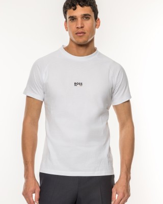 T-Shirt Boss άσπρο