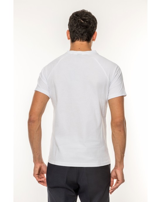 T-Shirt Boss άσπρο ΚΟΝΤΟΜΑΝΙΚΕΣ