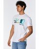 T-shirt Jack n Jones άσπρο T-shirt Jack n Jones άσπρο