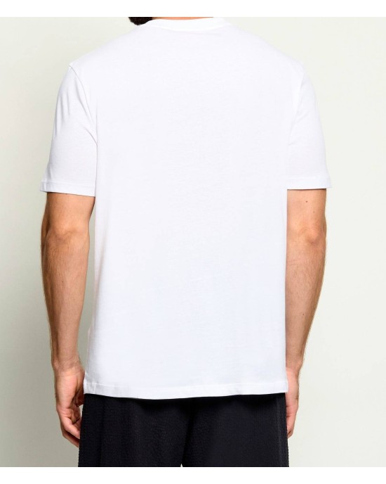 T-Shirt Hugo άσπρο ΚΟΝΤΟΜΑΝΙΚΕΣ
