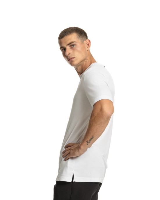 T-shirt Vittorio άσπρο ΚΟΝΤΟΜΑΝΙΚΕΣ