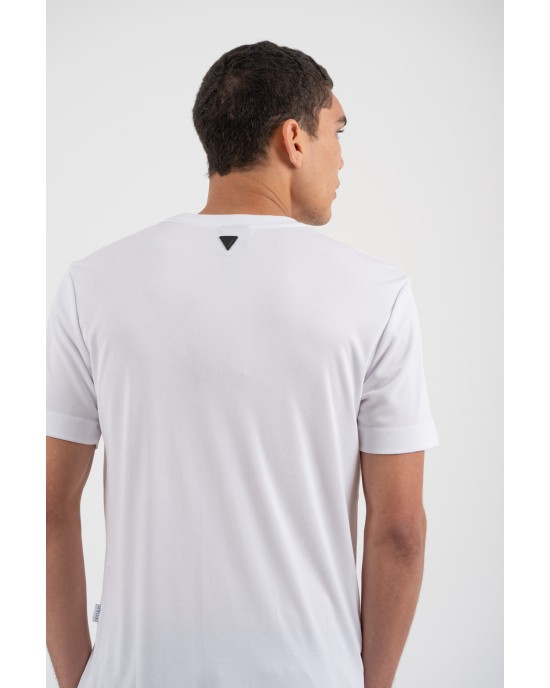 T-shirt Vittorio ασπρό ΚΟΝΤΟΜΑΝΙΚΕΣ