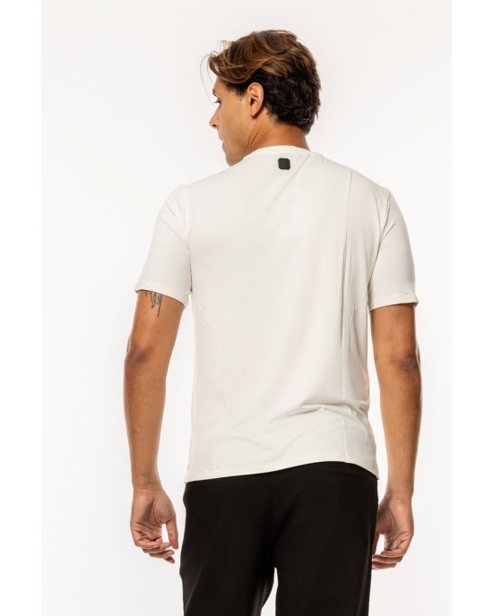 T-shirt Vittorio ασπρό ΚΟΝΤΟΜΑΝΙΚΕΣ