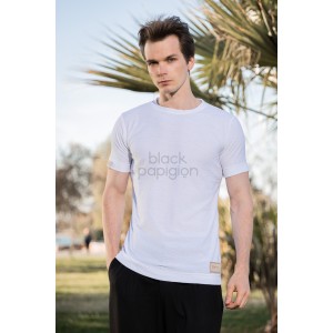 T-Shirt Rebel άσπρο