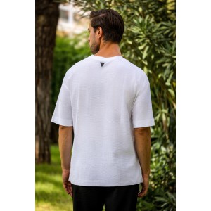T-shirt Vittorio ασπρό T-shirt Vittorio ασπρό