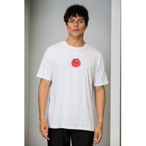 T-shirt Twin Black Ασπρο