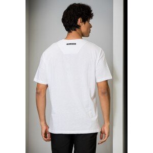 T-shirt Twin Black Ασπρο T-shirt Twin Black Ασπρο